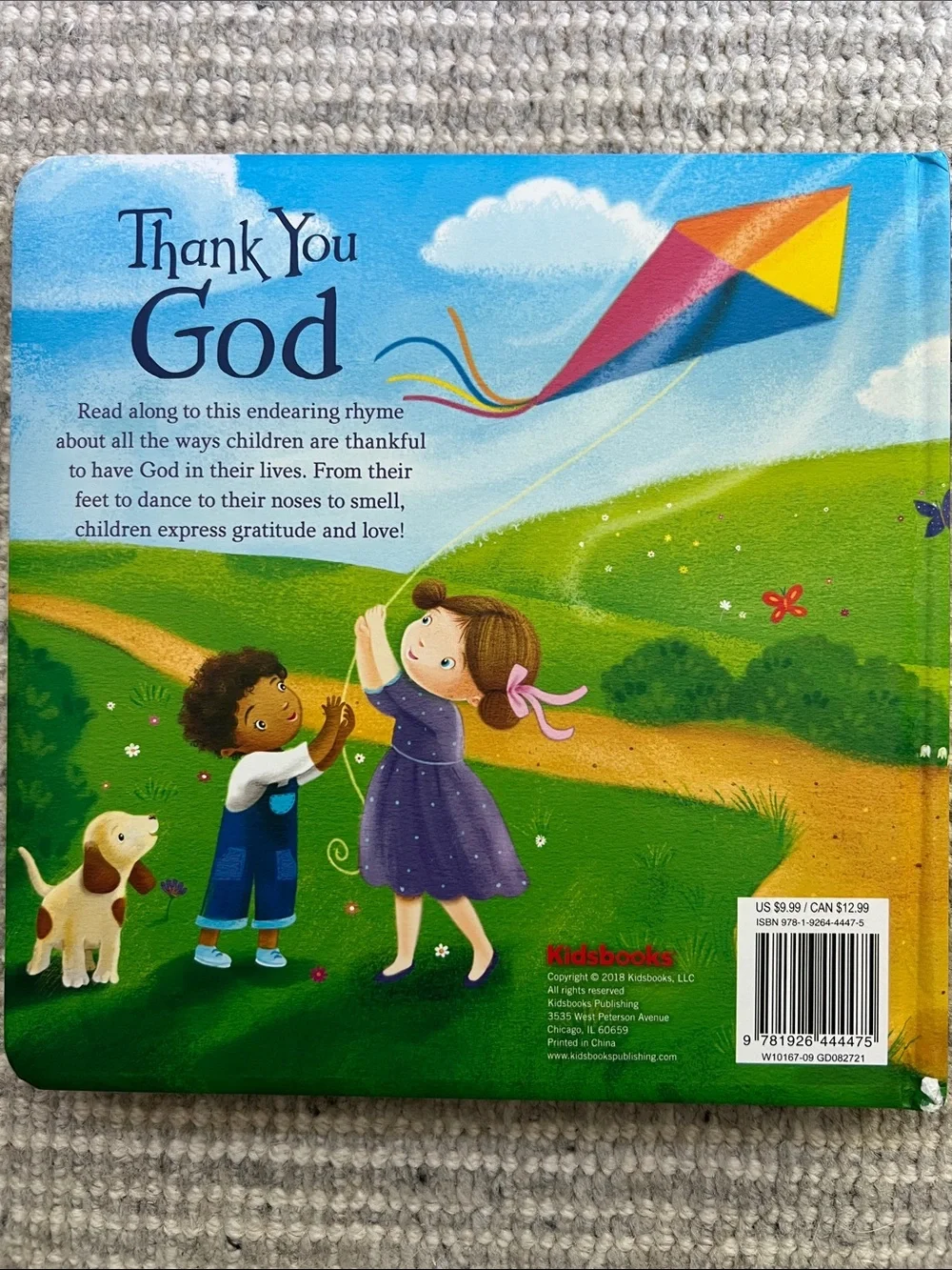 Thank You, God Hardcover & VeggieTales Away in a Manger Board Book